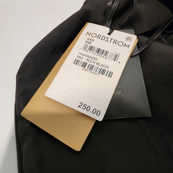 Rhinestone Trim Peekaboo Long Sleeve Blazer Minidress - Rich Black - Picture 14 of 16